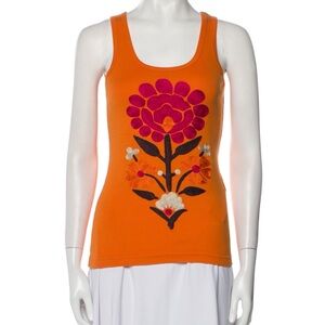 Tory Burch scoop neck tank top